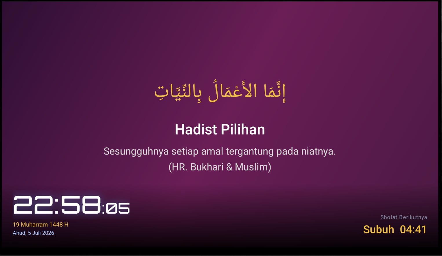 Slideshow Text